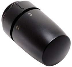 Solidparts Thermostaatkop M30x1.5 Zwart