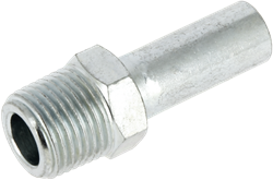 Bonfix Persfitting C-Staal Insteekkoppeling buitendraad 1/2 x 22mm