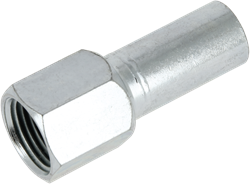 Bonfix Persfitting C-Staal Insteekkoppeling binnendraad 1/2 x 22mm