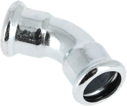 Bonfix Persfitting C-Staal Bocht 45° 28mm