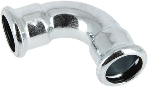 Bonfix Persfitting C-Staal Bocht 90° 22mm