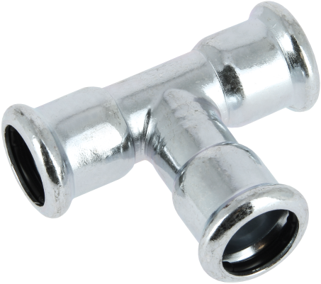 Bonfix Persfitting C-Staal T-koppeling 42mm