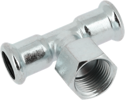 Bonfix Persfitting C-Staal T-koppeling 42 x1/2bi x 42mm