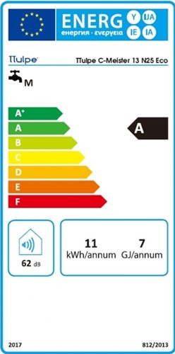 TTulpe® C-Meister 13 P30 Eco gesloten geiser propaan 30mbar-3
