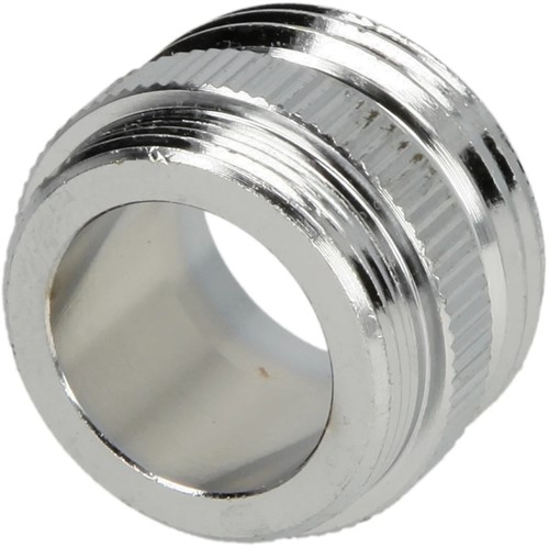 Verloopnippel M24 x 3/4" Chroom