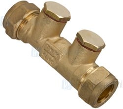 Watts keerklep KF 2 x 15 mm knel klasse EA