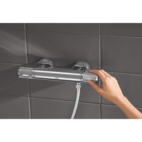 Grohe Grohtherm 1000 Performance douchethermostaat met S-koppeling chroom