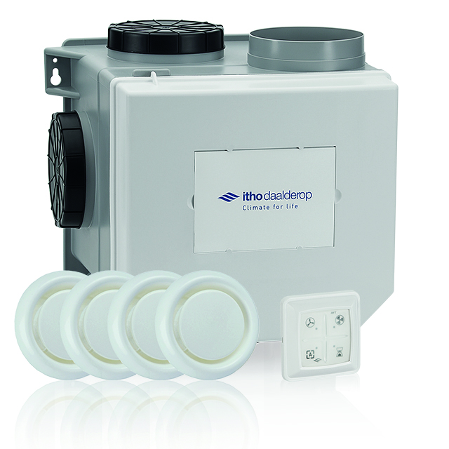 tho Daalderop CVE-S eco fan ventilator box alles-in-1 pakket
