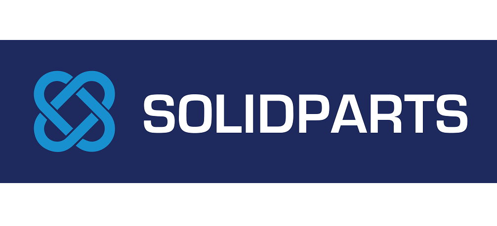 Logo Solidparts. Het merk voor de professional